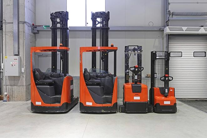 power-operated forklifts for material handling